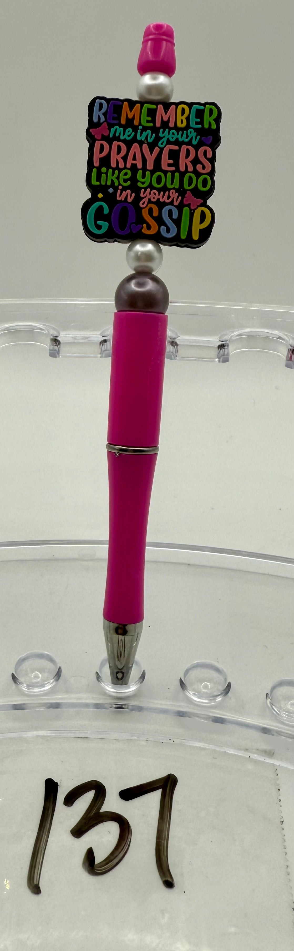 Basic Custom Beaded Pen - 137