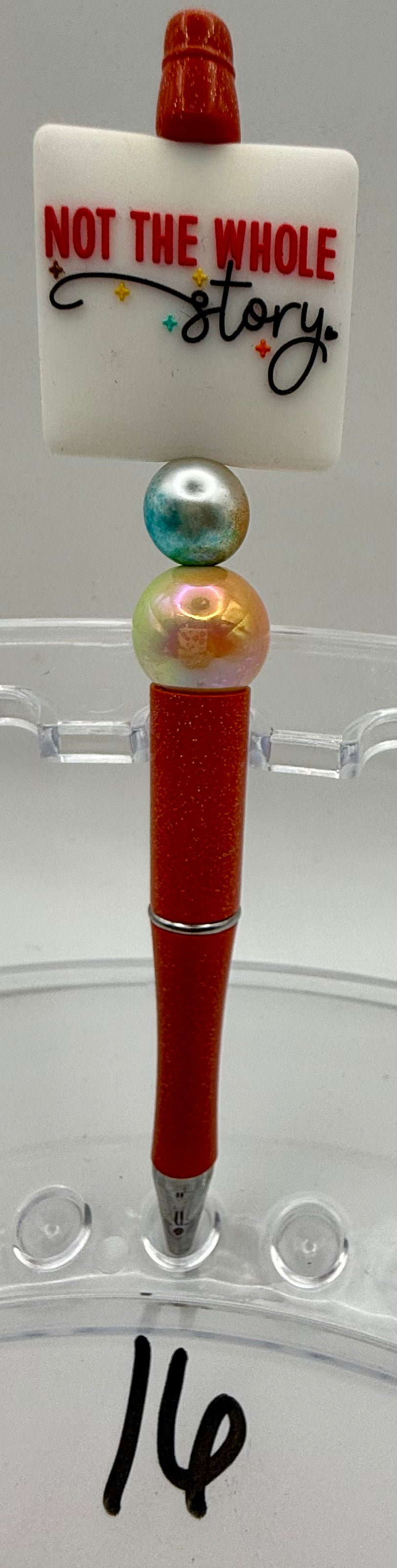 Basic Custom Beaded Pen - 16