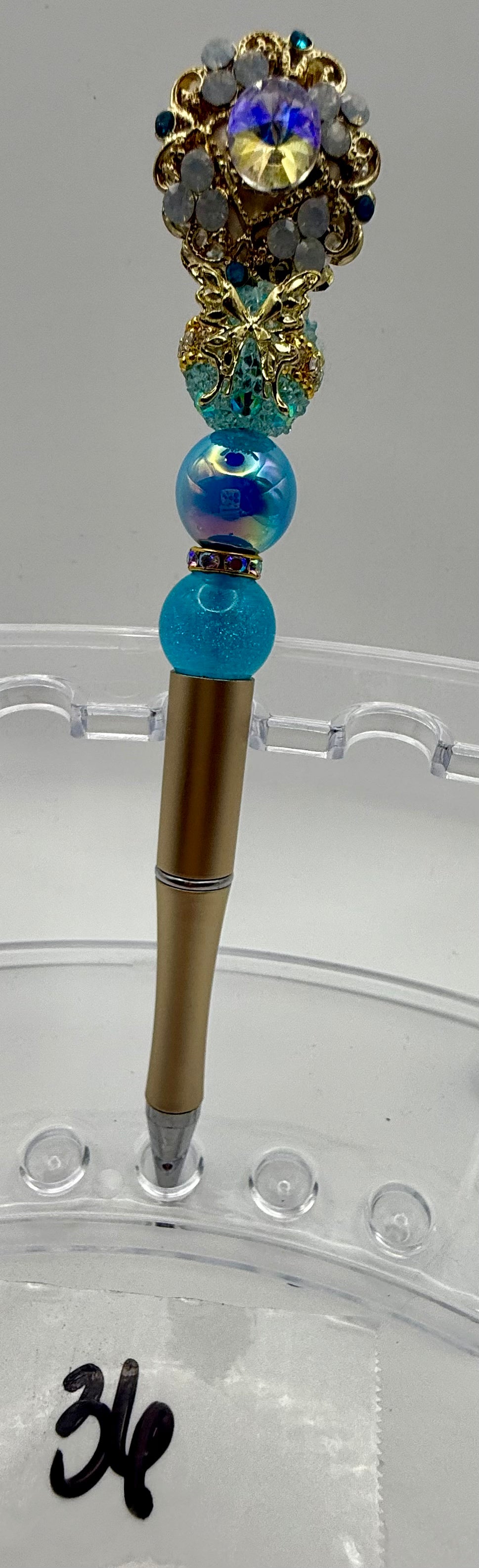Elevated Custom Beaded Pen - 36