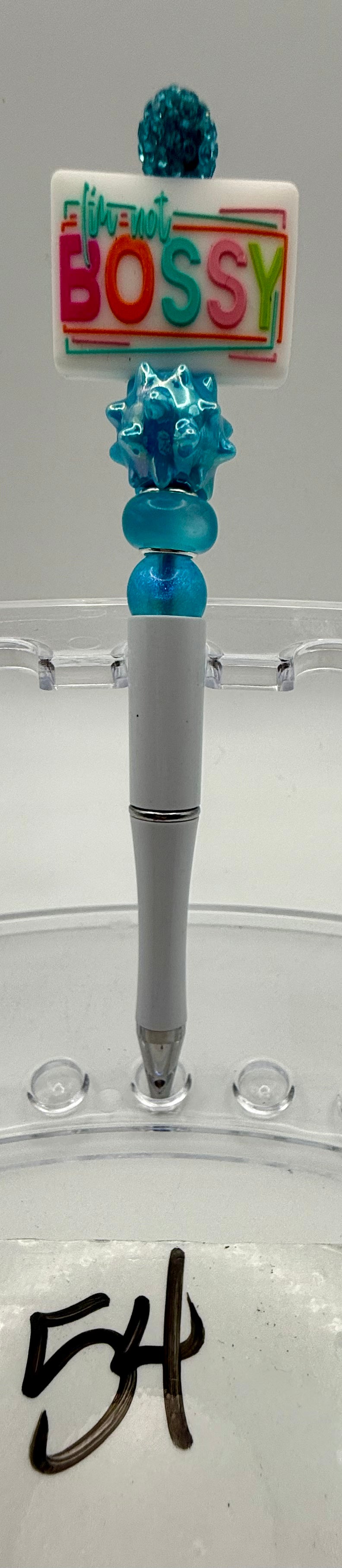 Basic Custom Beaded Pen - 54