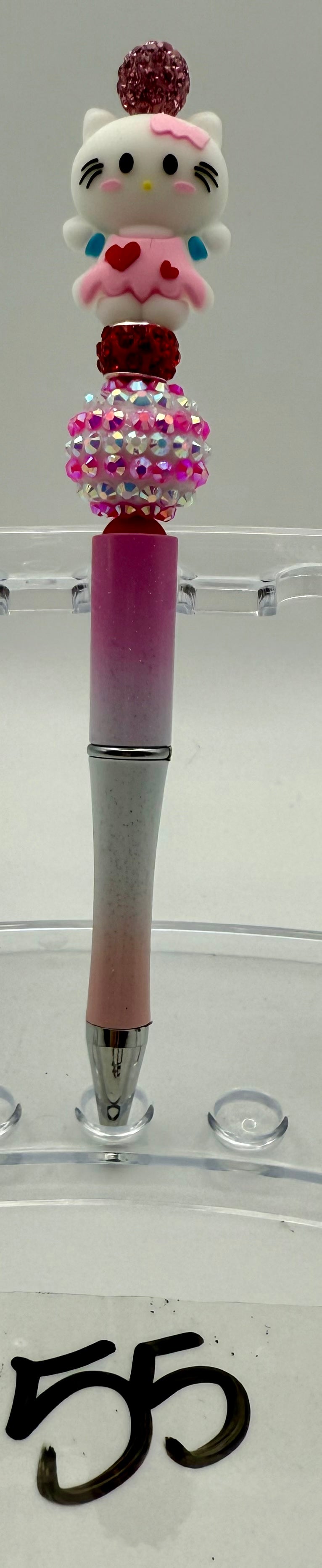 Elevated Custom Beaded Pen - 55
