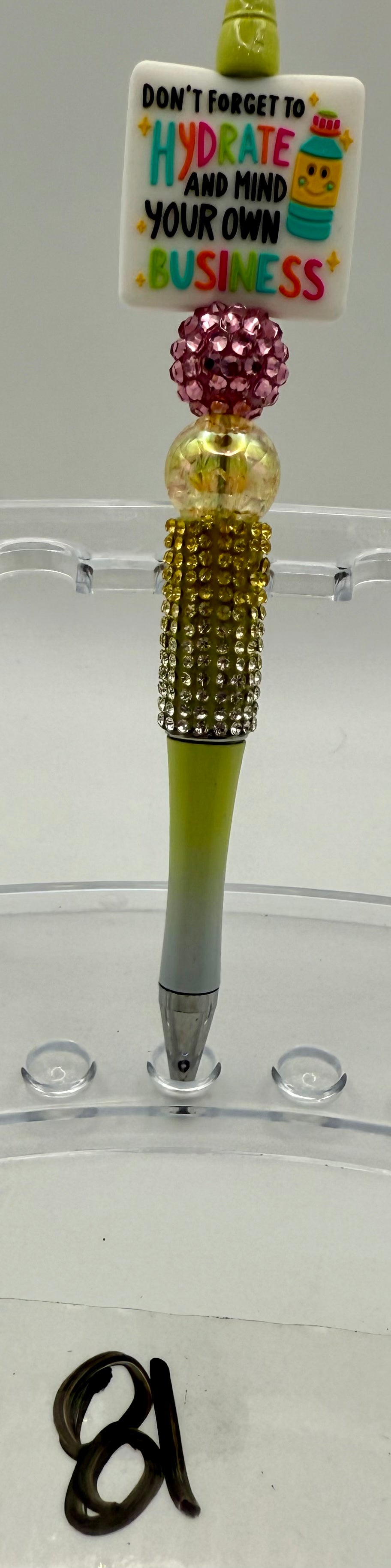 Basic Custom Beaded Pen - 81