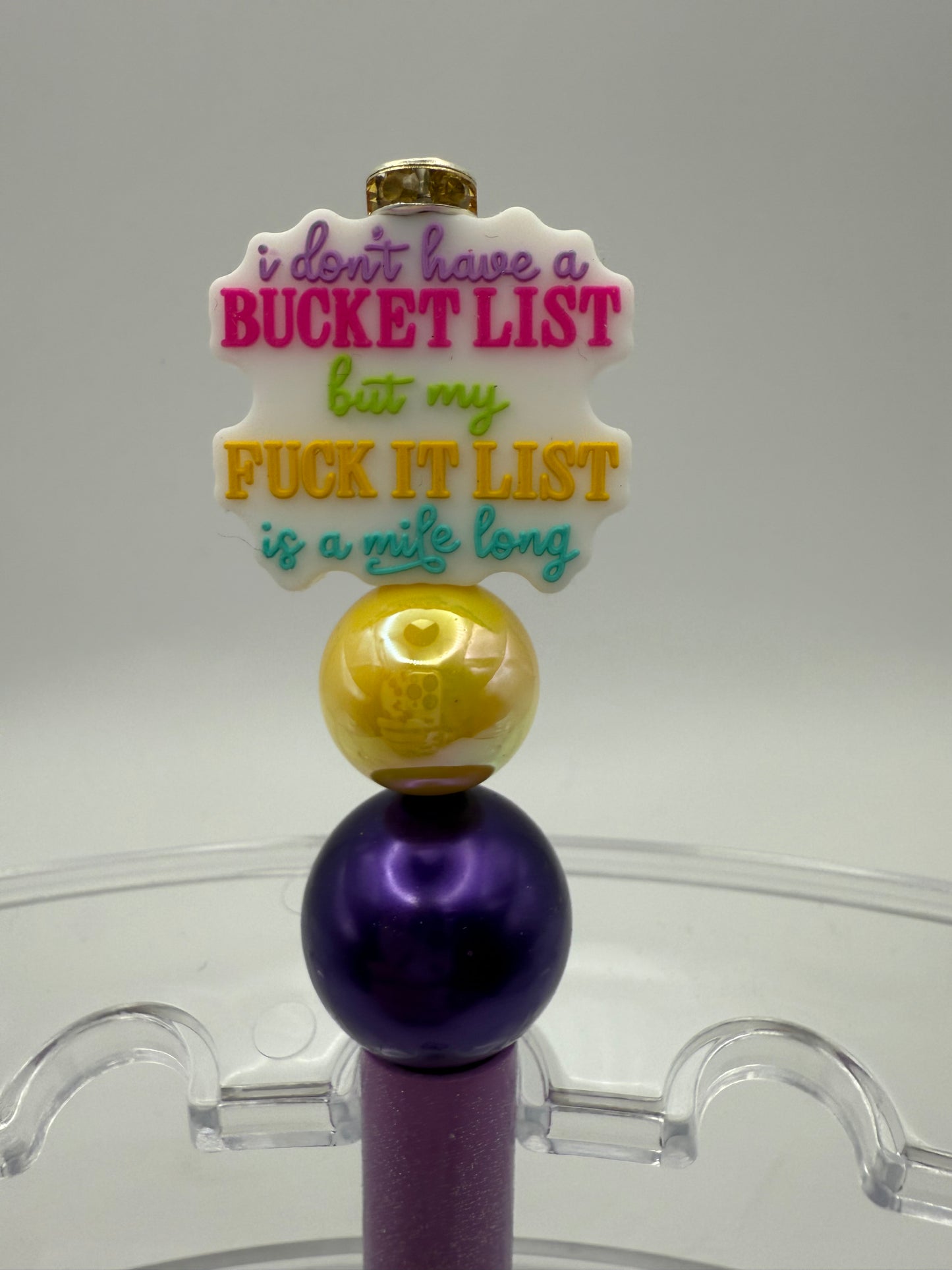 Basic Custom Beaded Pen - 85