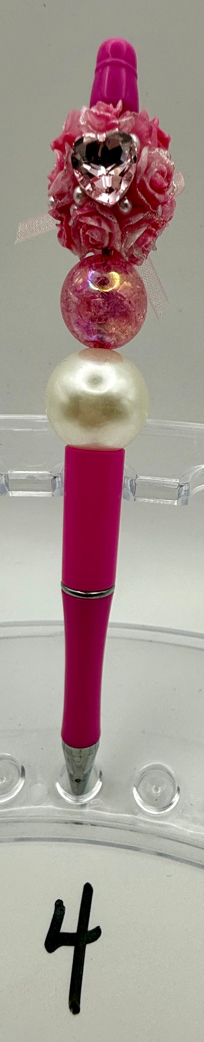 Basic Custom Beaded Pen - 4