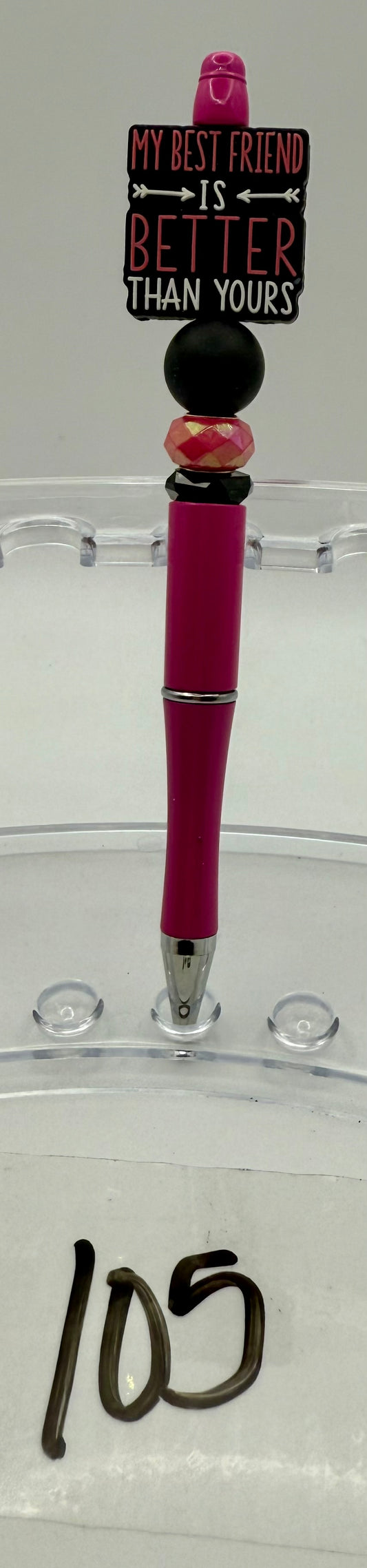 Basic Custom Beaded Pen - 105