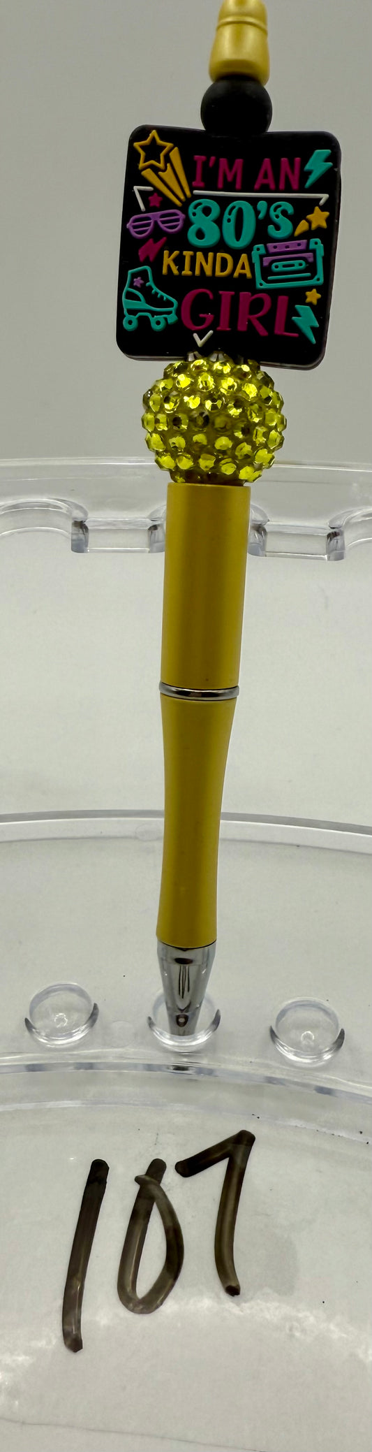 Basic Custom Beaded Pen - 107