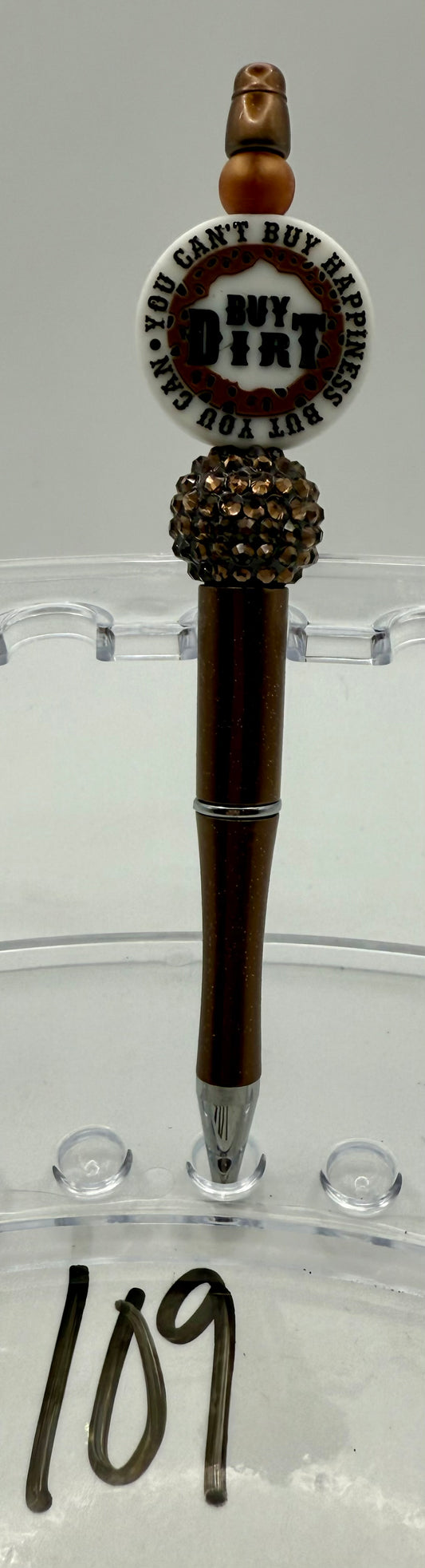 Basic Custom Beaded Pen - 109