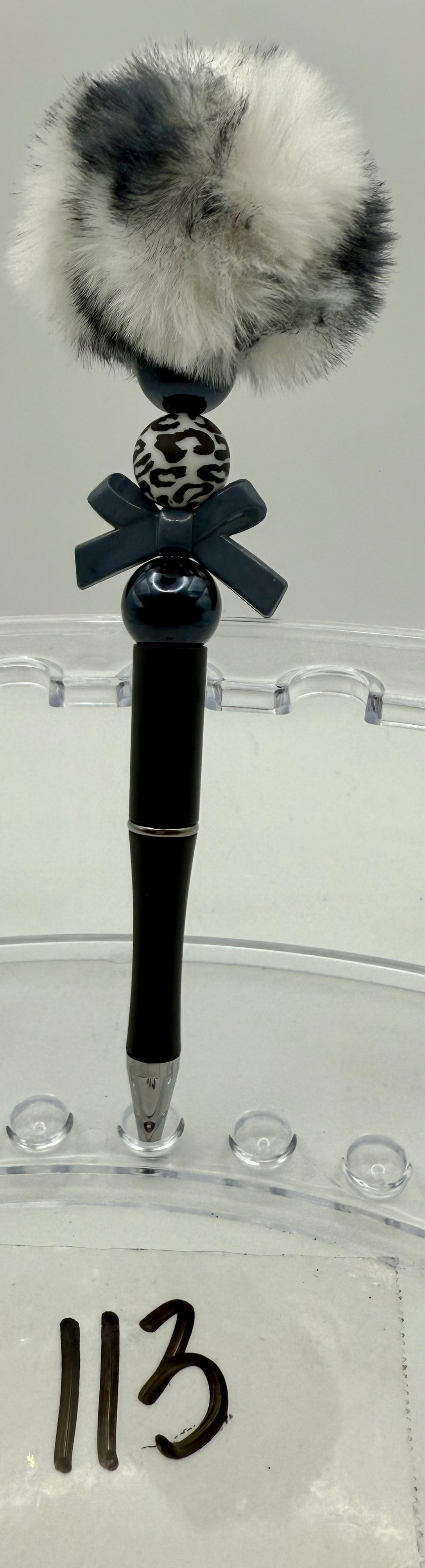 Basic Custom Beaded Pen - 113