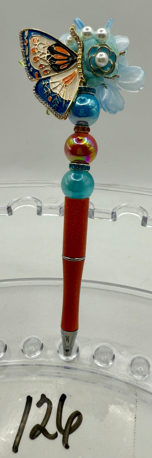 Elevated Custom Beaded Pen - 126