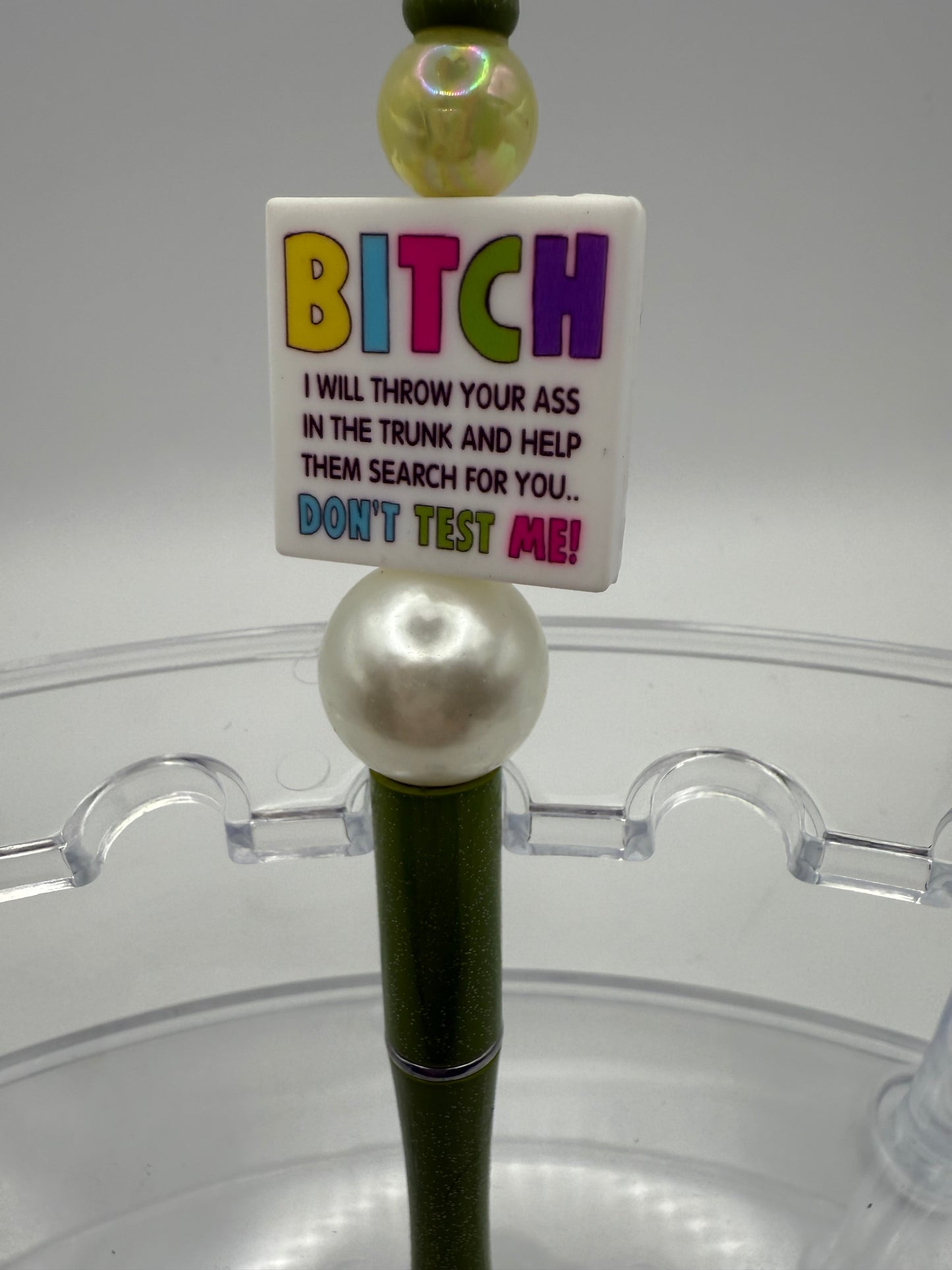 Basic Custom Beaded Pen - 129