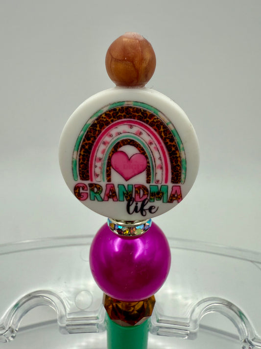 Basic Custom Beaded Pen - 138