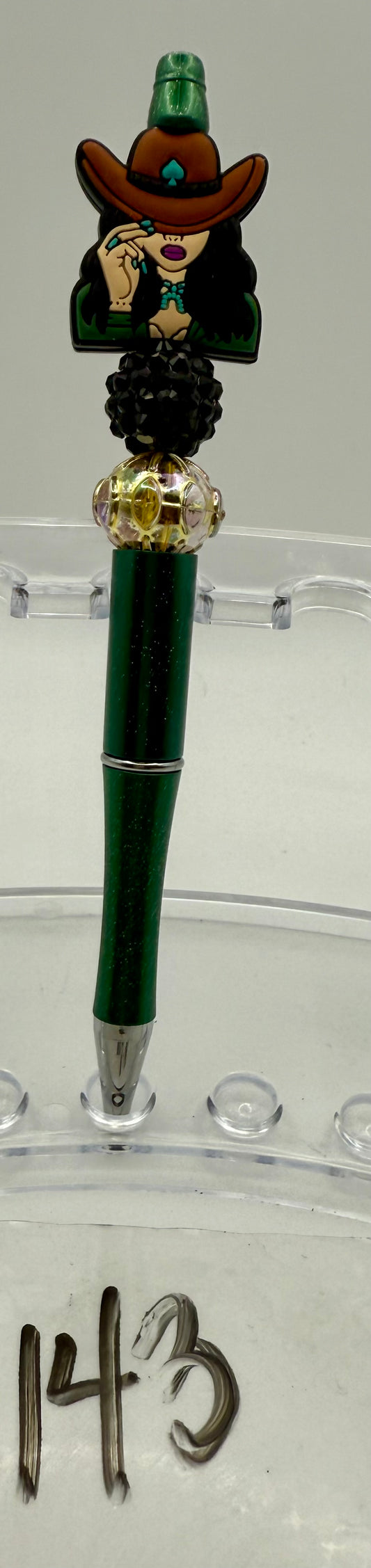 Basic Custom Beaded Pen - 143