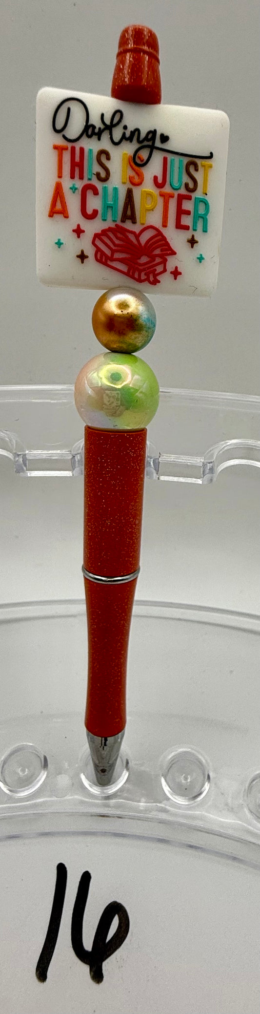 Basic Custom Beaded Pen - 16