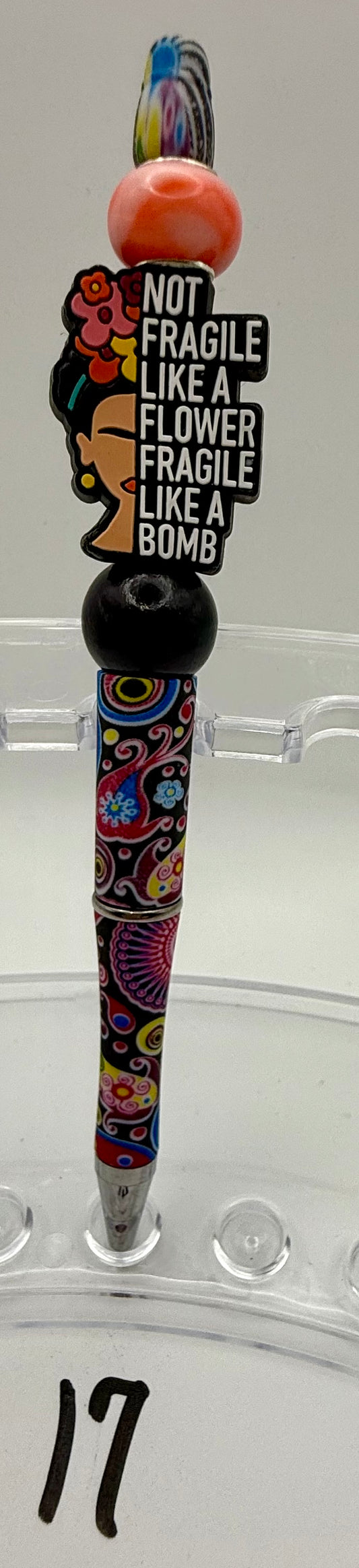 Basic Custom Beaded Pen - 17
