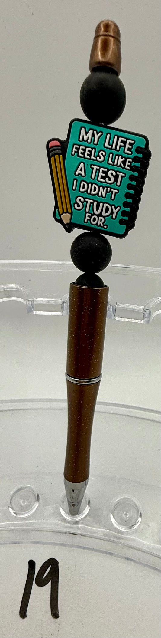Basic Custom Beaded Pen - 19