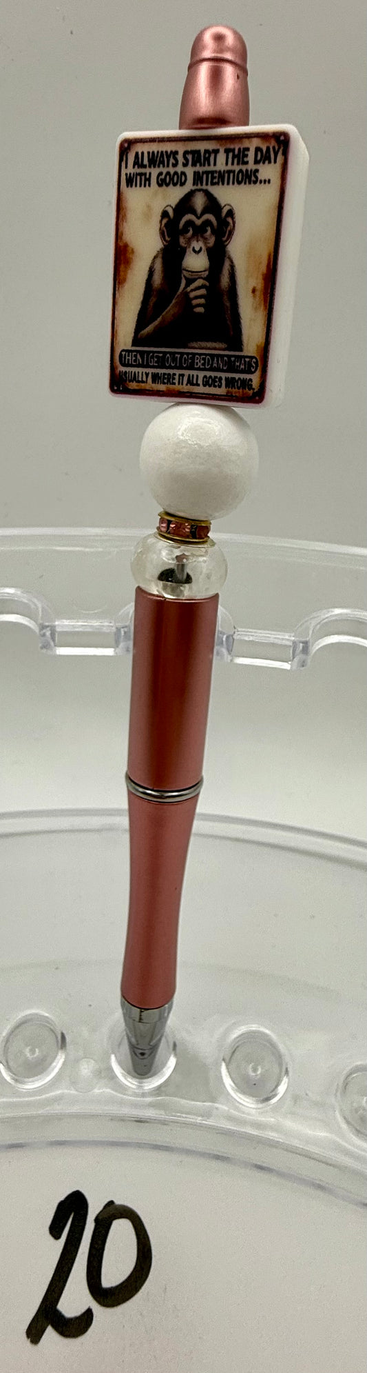 Basic Custom Beaded Pen - 20