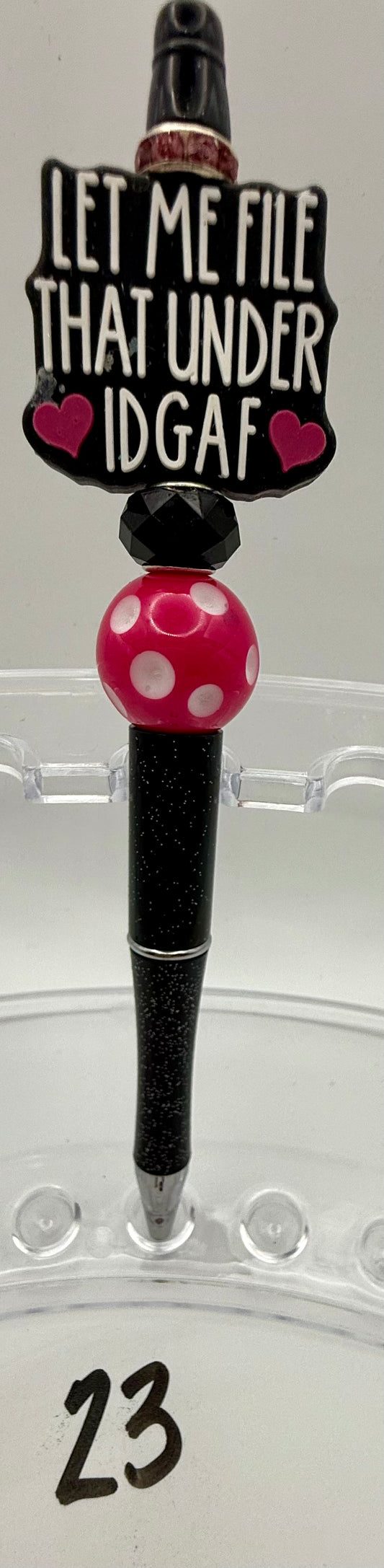Basic Custom Beaded Pen - 23