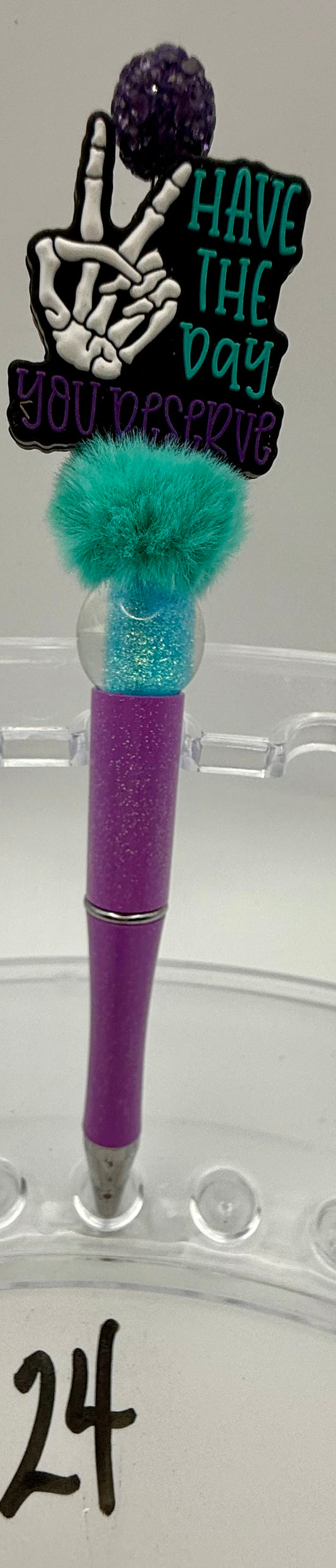 Basic Custom Beaded Pen - 24