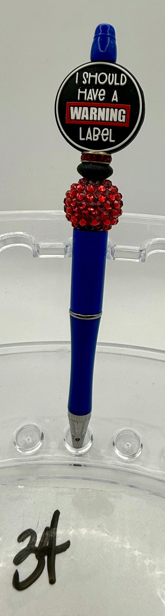 Basic Custom Beaded Pen - 34