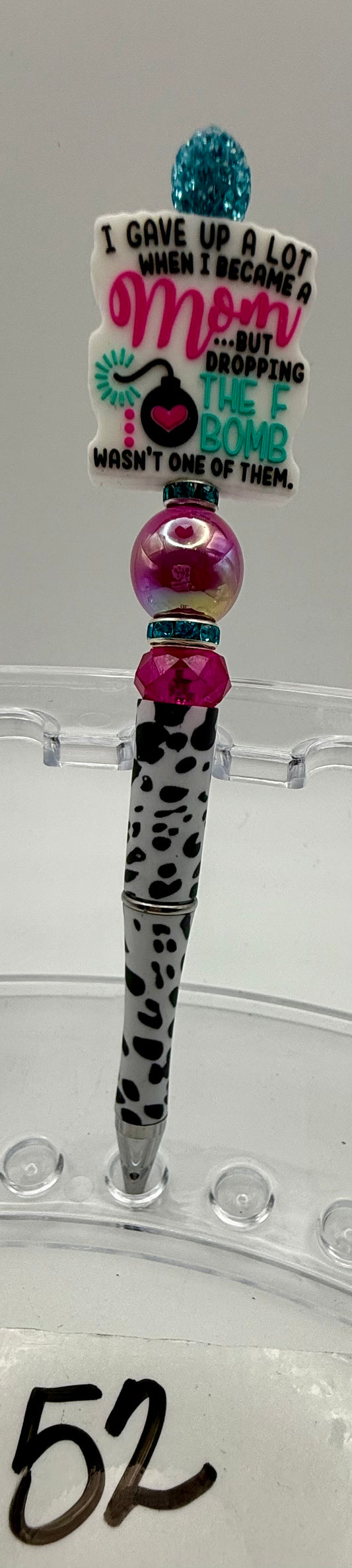 Elevated Custom Beaded Pen - 52