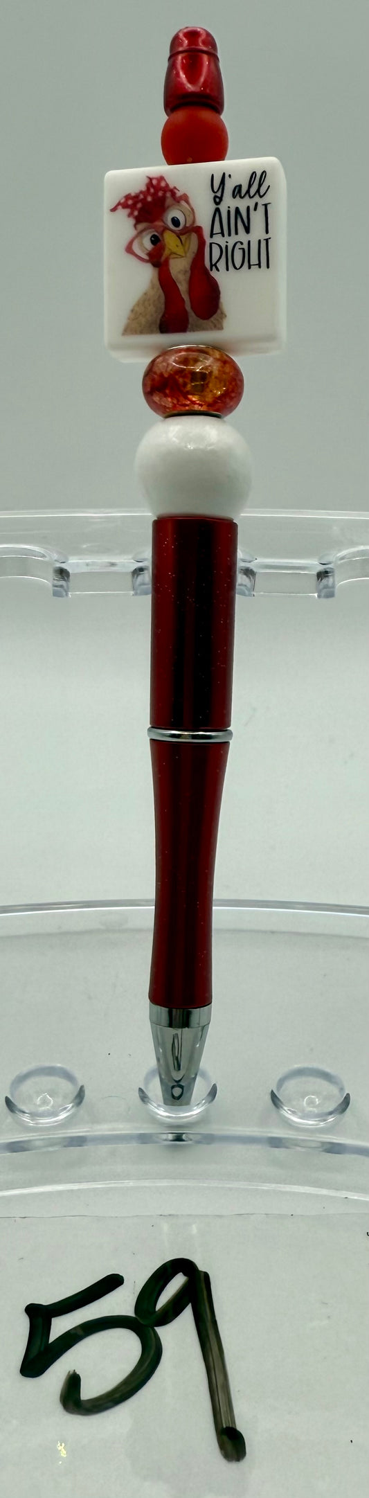 Basic Custom Beaded Pen - 59