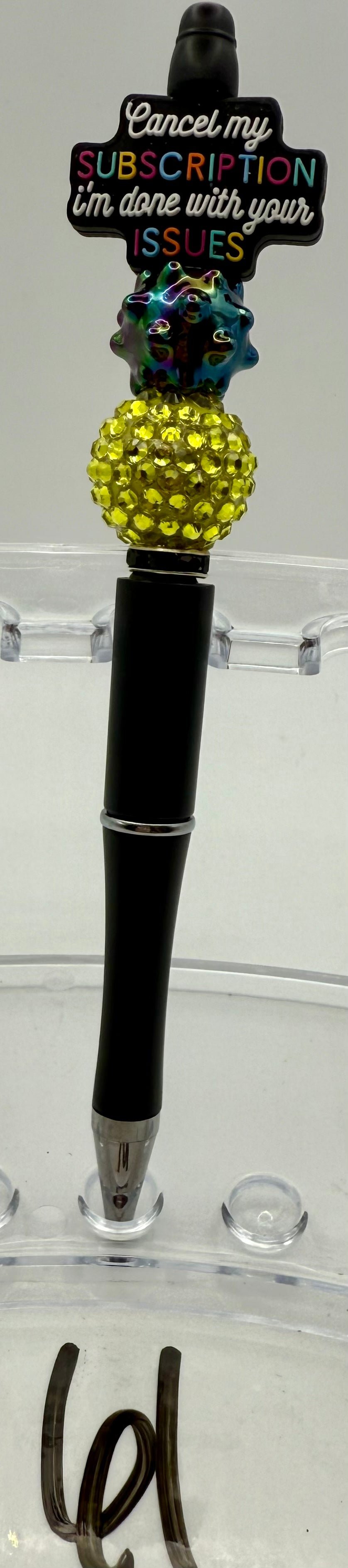 Basic Custom Beaded Pen - 61