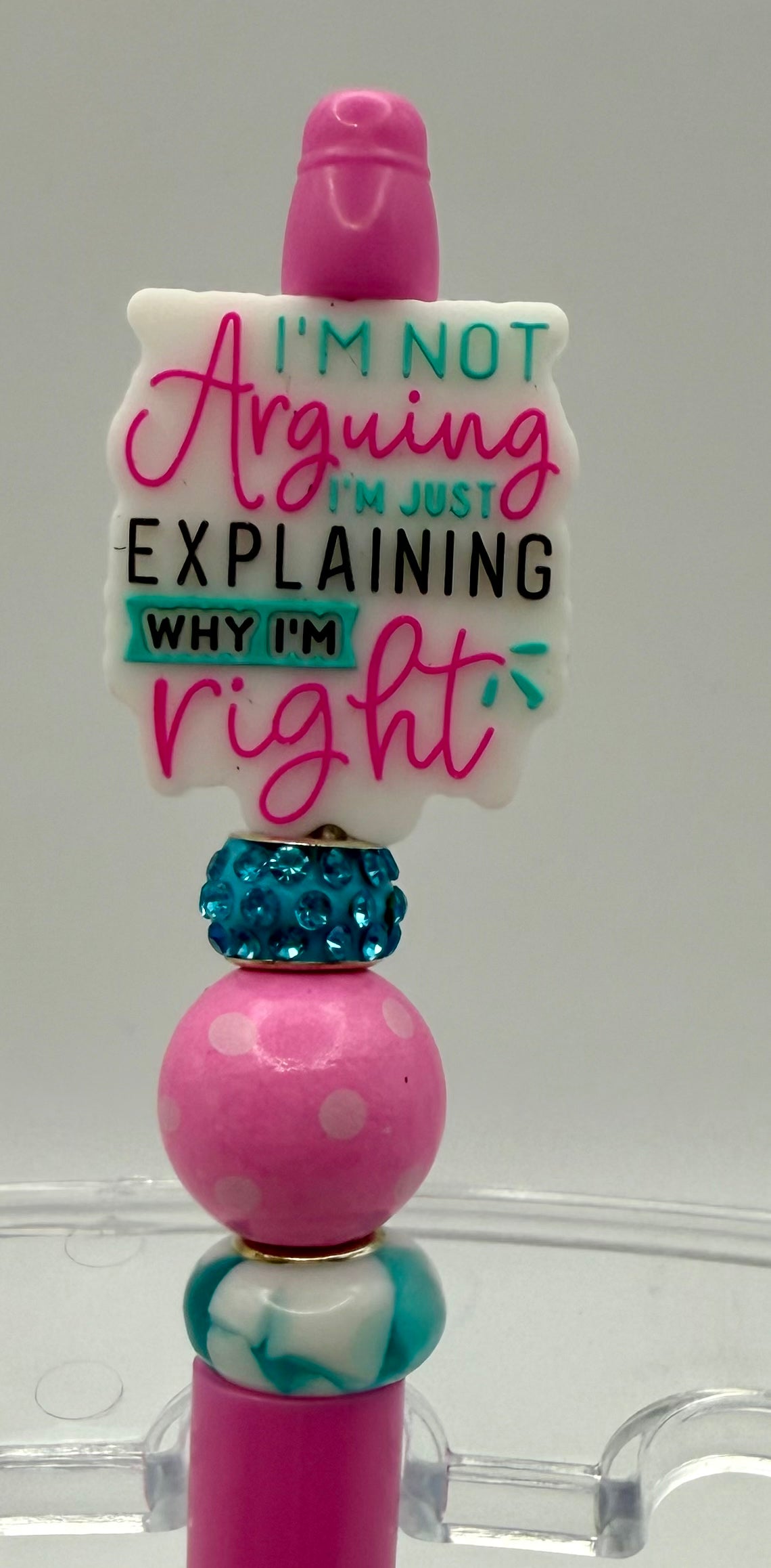 Basic Custom Beaded Pen - 61