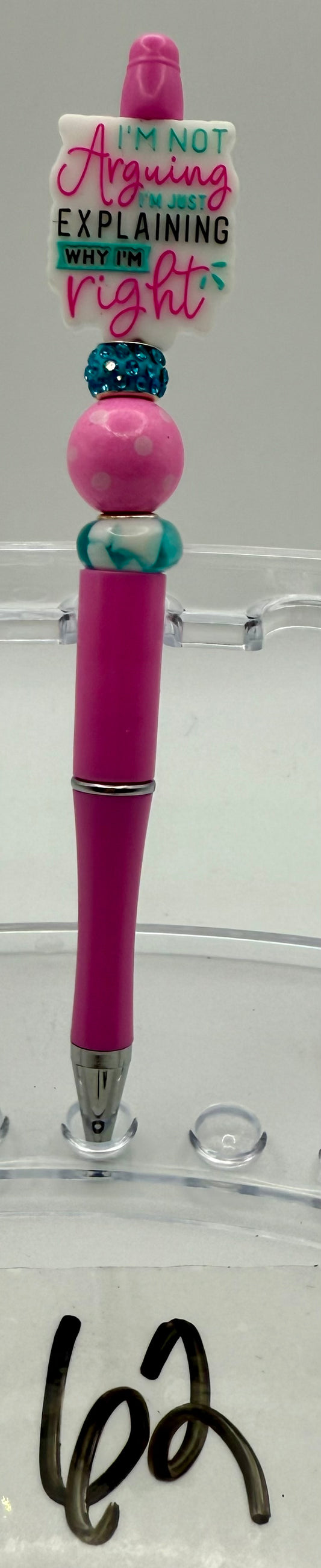 Basic Custom Beaded Pen - 61