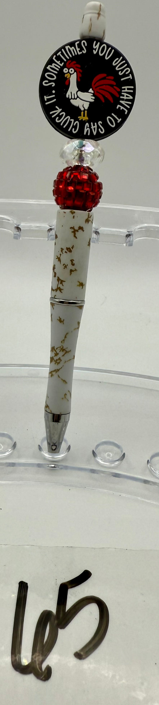 Basic Custom Beaded Pen - 65