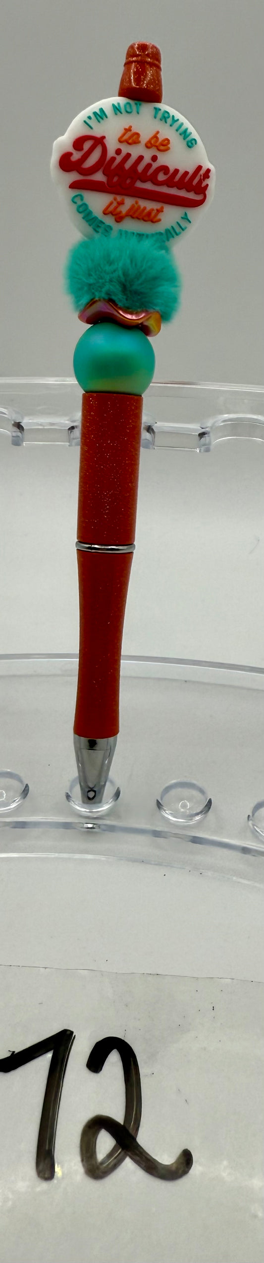 Basic Custom Beaded Pen - 72