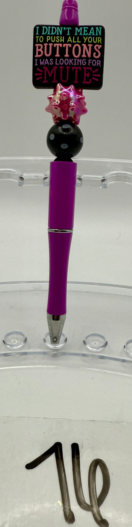 Basic Custom Beaded Pen - 76