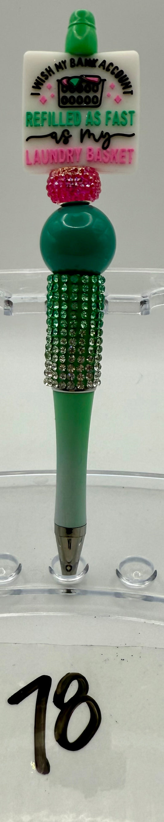 Basic Custom Beaded Pen - 78