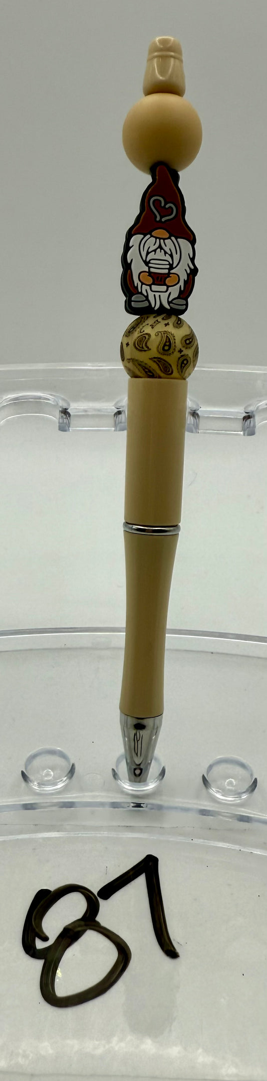 Basic Custom Beaded Pen - 87