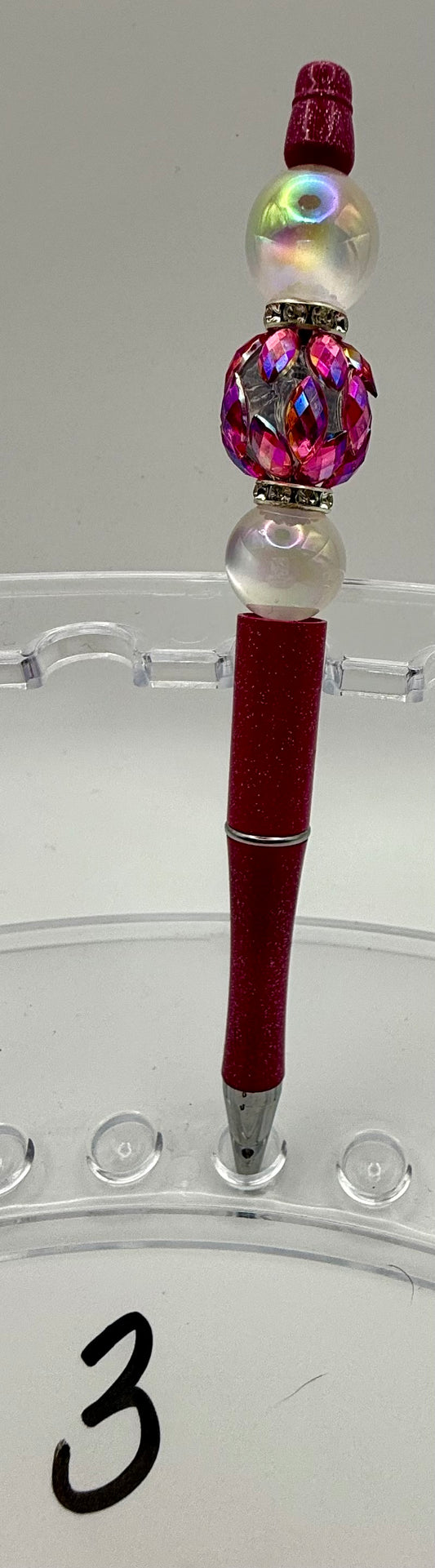 Basic Custom Beaded Pen - 3