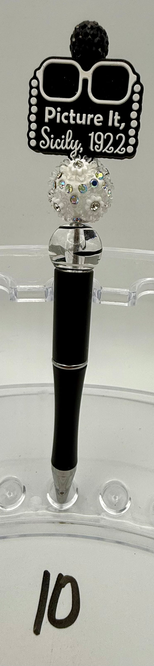 Basic Custom Beaded Pen - 10