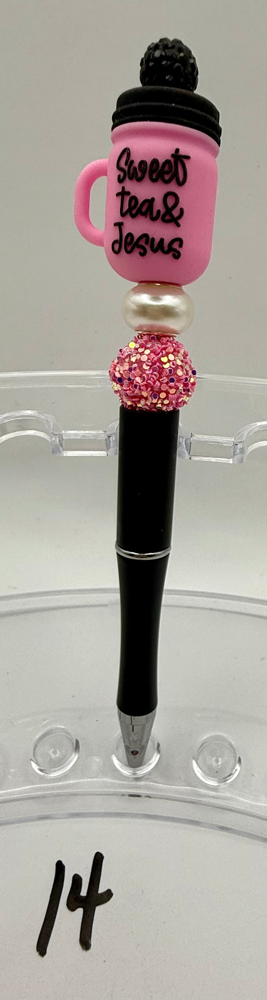 Basic Custom Beaded Pen - 14