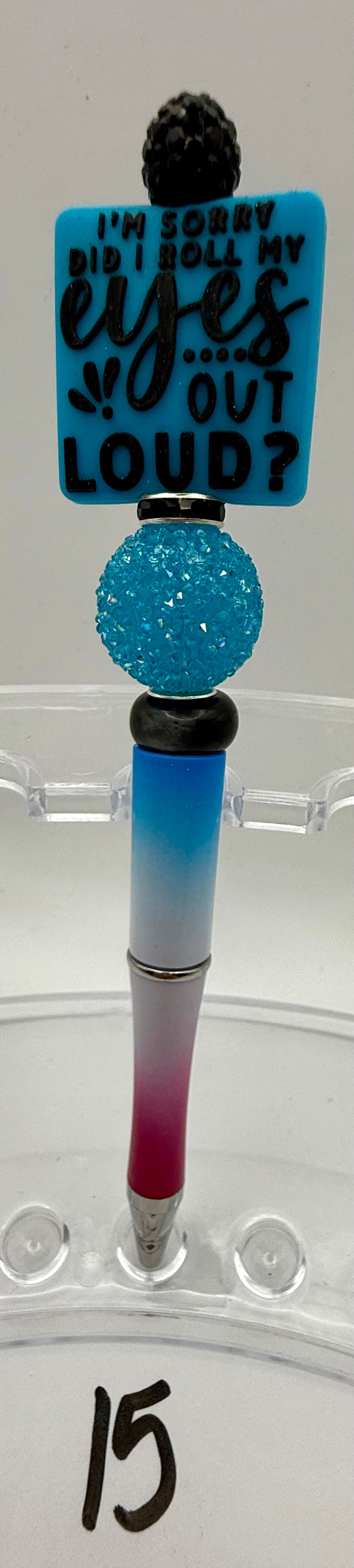 Basic Custom Beaded Pen - 15