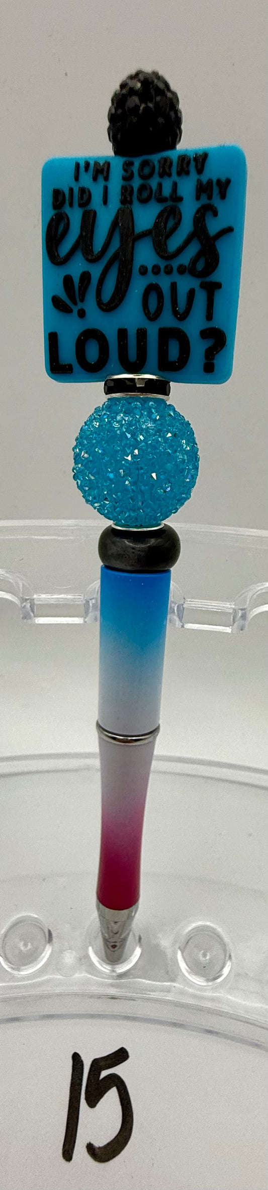 Basic Custom Beaded Pen - 15