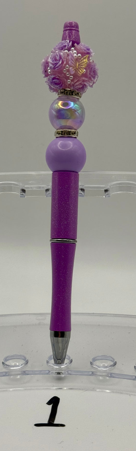 Basic Custom Beaded Pen - 1