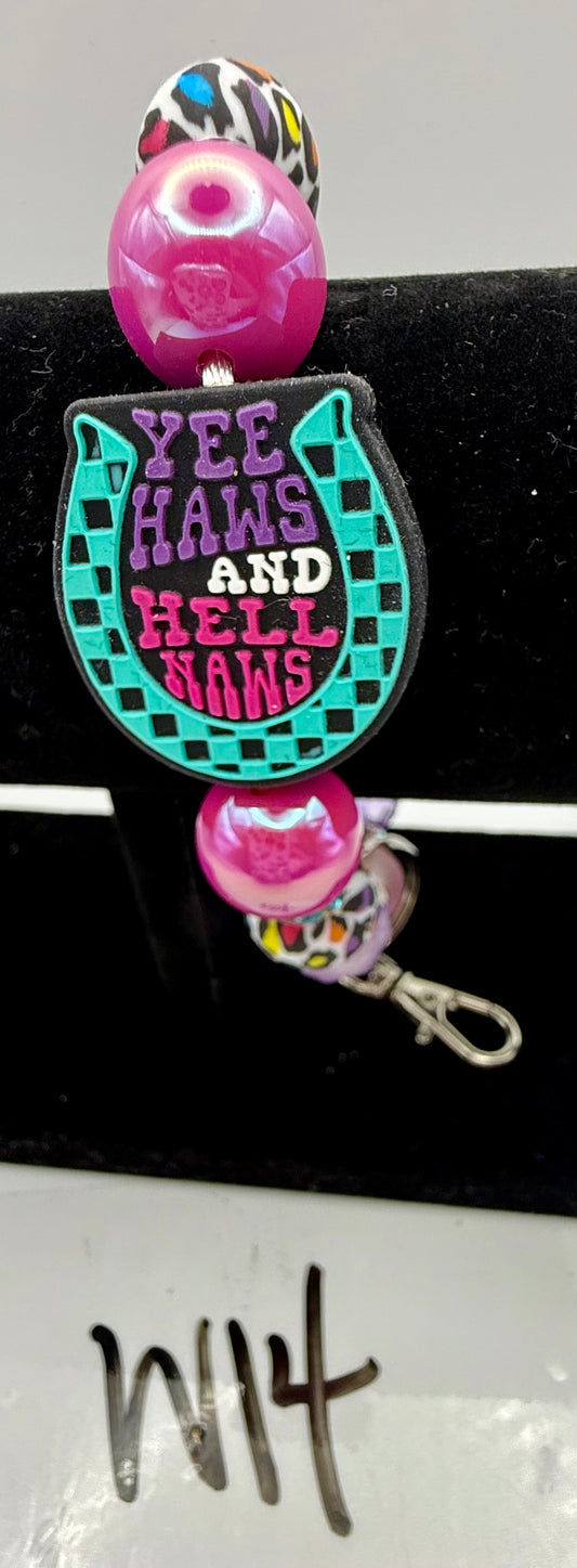 Custom Wristlet Keychain - W14