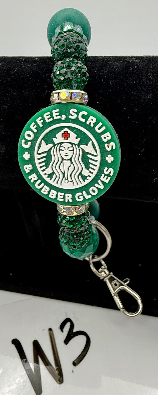 Custom Wristlet Keychain - W3